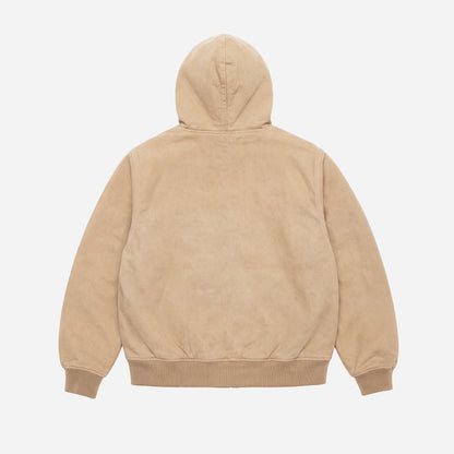TURNOUT HOODED JACKET BROWN