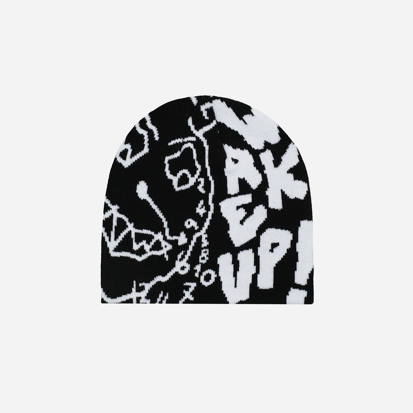 WAKE UP ! BEANIE - BLACK