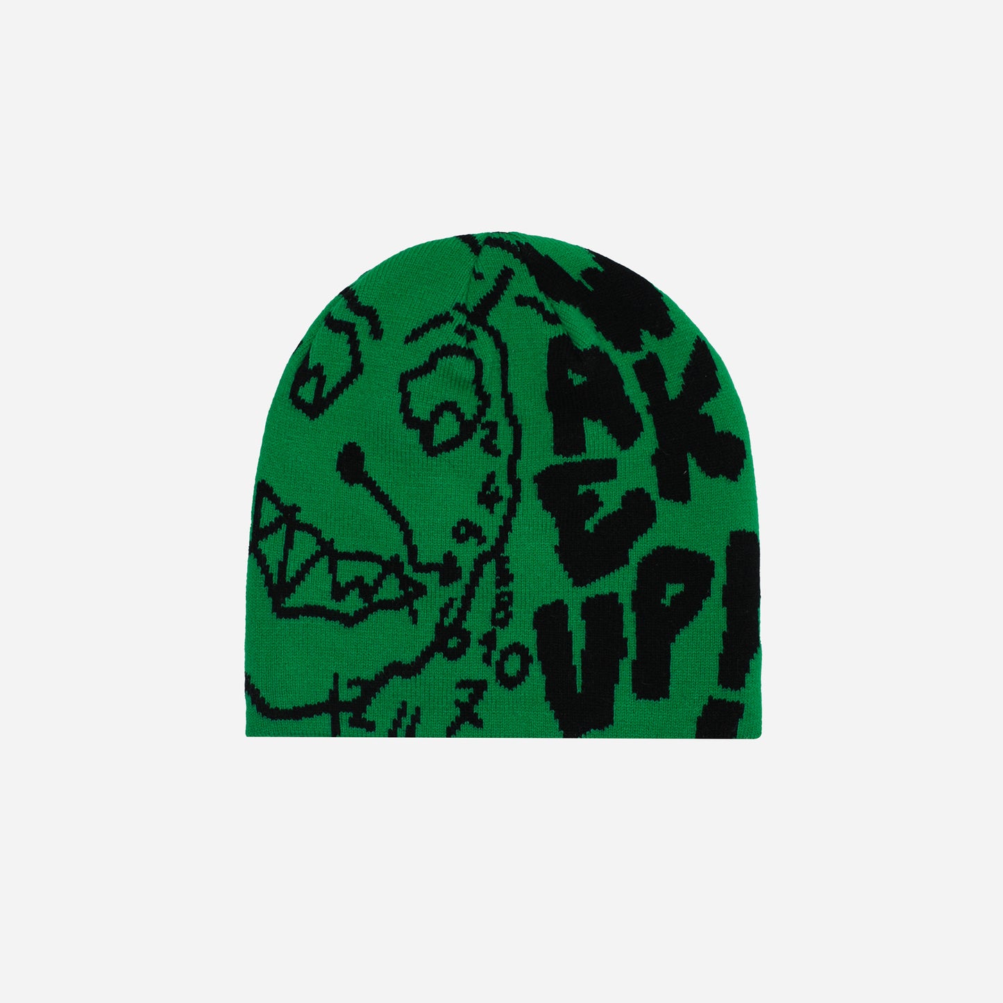 WAKE UP ! BEANIE - GREEN