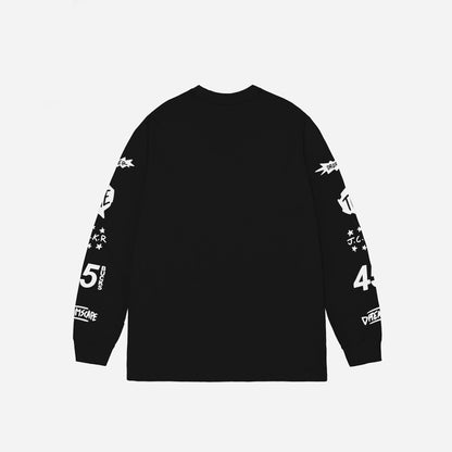 WAKE UP ! LONG SLEEVES - BLACK