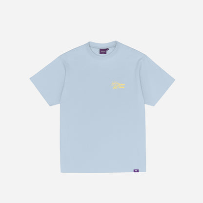 WAKE UP ! T-SHIRT - BLUE