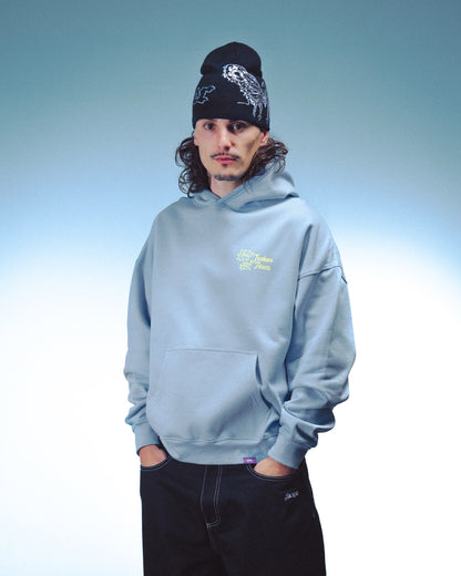 WAKE UP ! HOODIE - BLUE