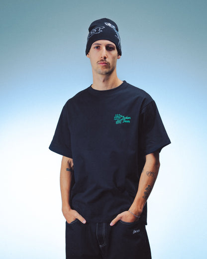 WAKE UP ! T-SHIRT - BLACK