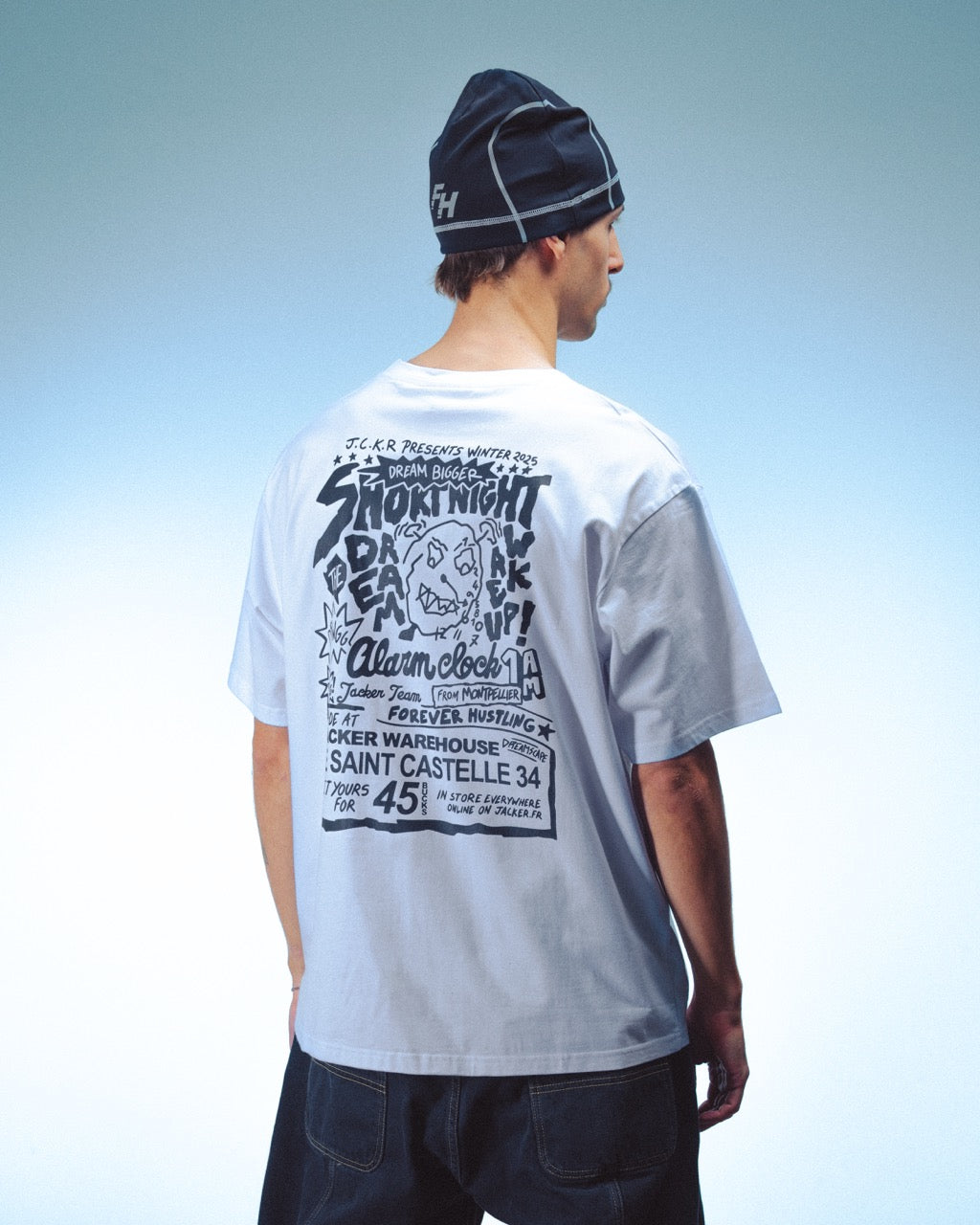 WAKE UP ! T-SHIRT - WHITE