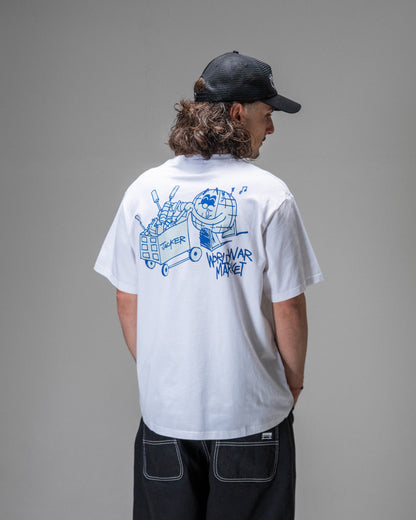 WORLD WAR MARKET T-SHIRT WHITE