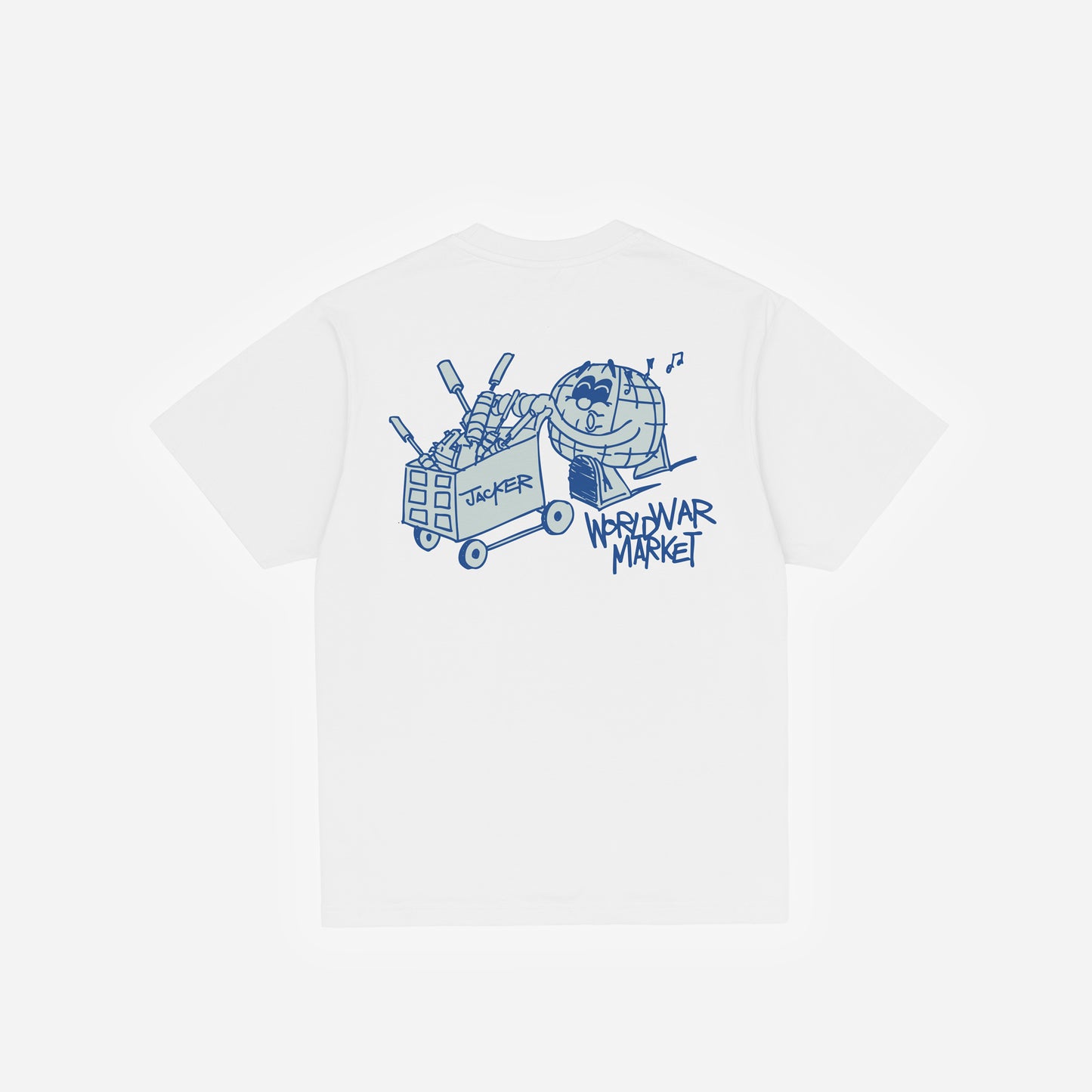 WORLD WAR MARKET T-SHIRT WHITE