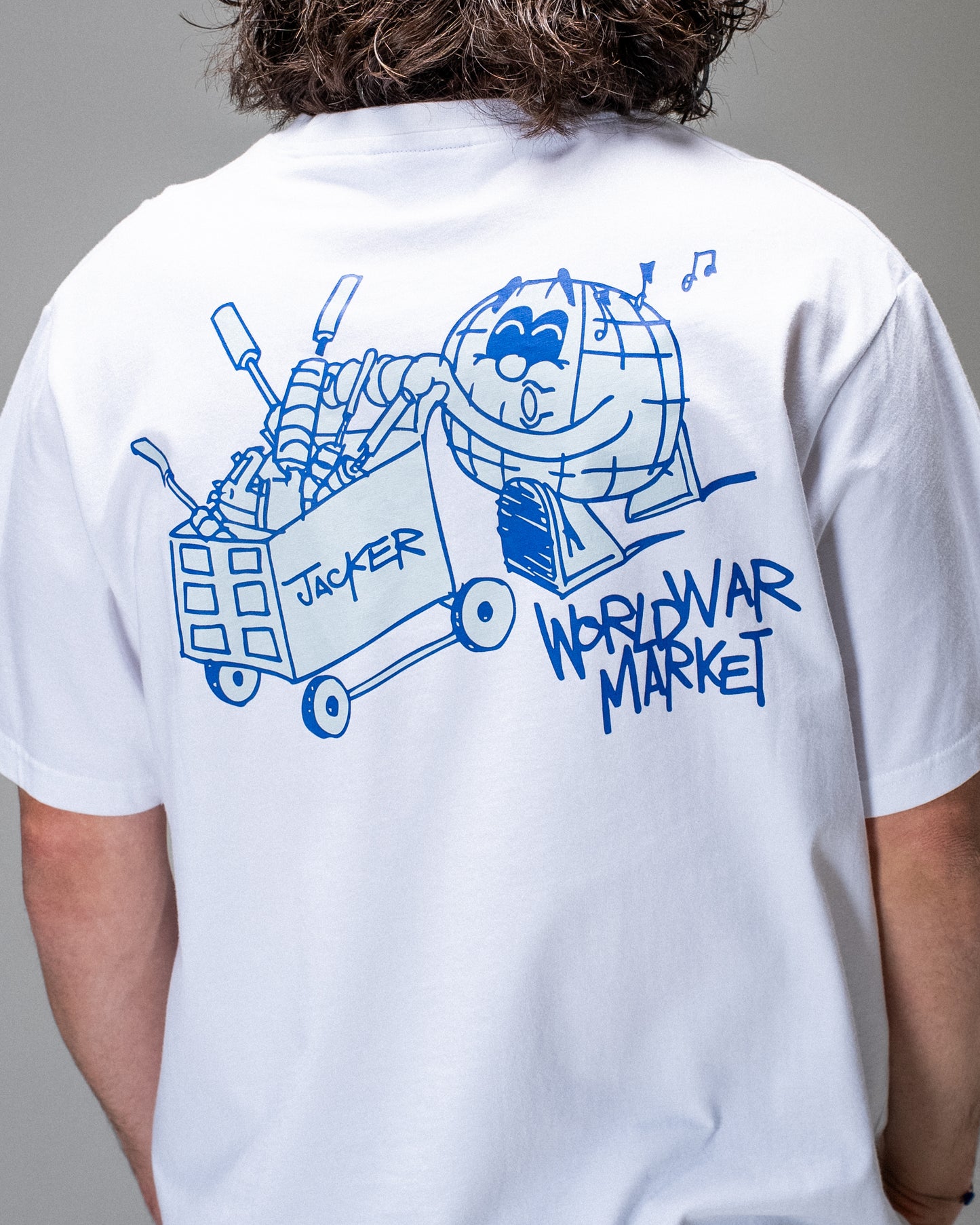WORLD WAR MARKET T-SHIRT WHITE