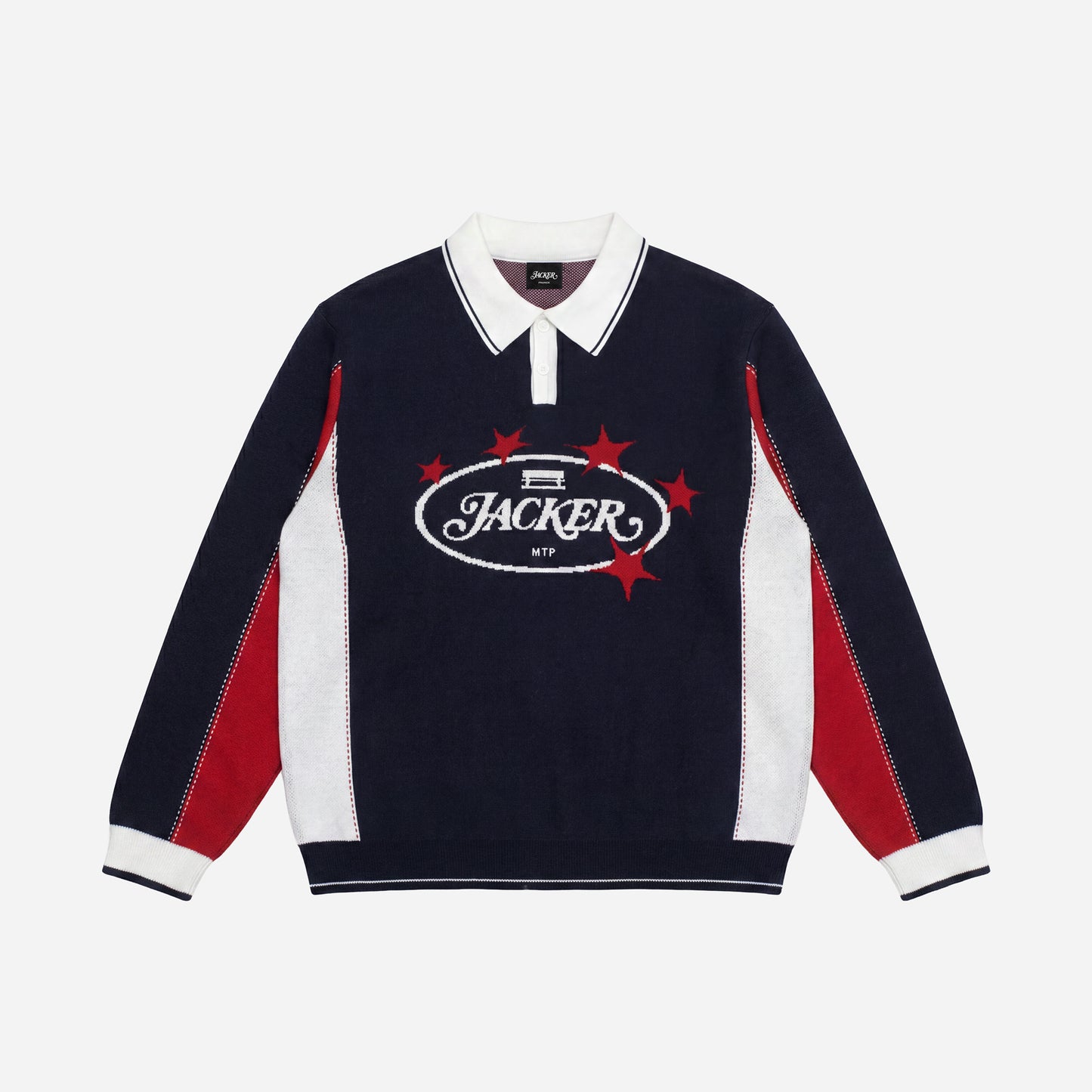 ZAZEL POLO KNIT MULTI