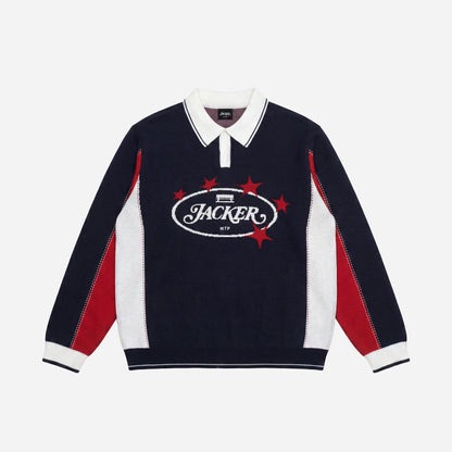 ZAZEL POLO KNIT MULTI
