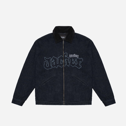 ZHOU FACTORY DENIM JACKET - BLUE