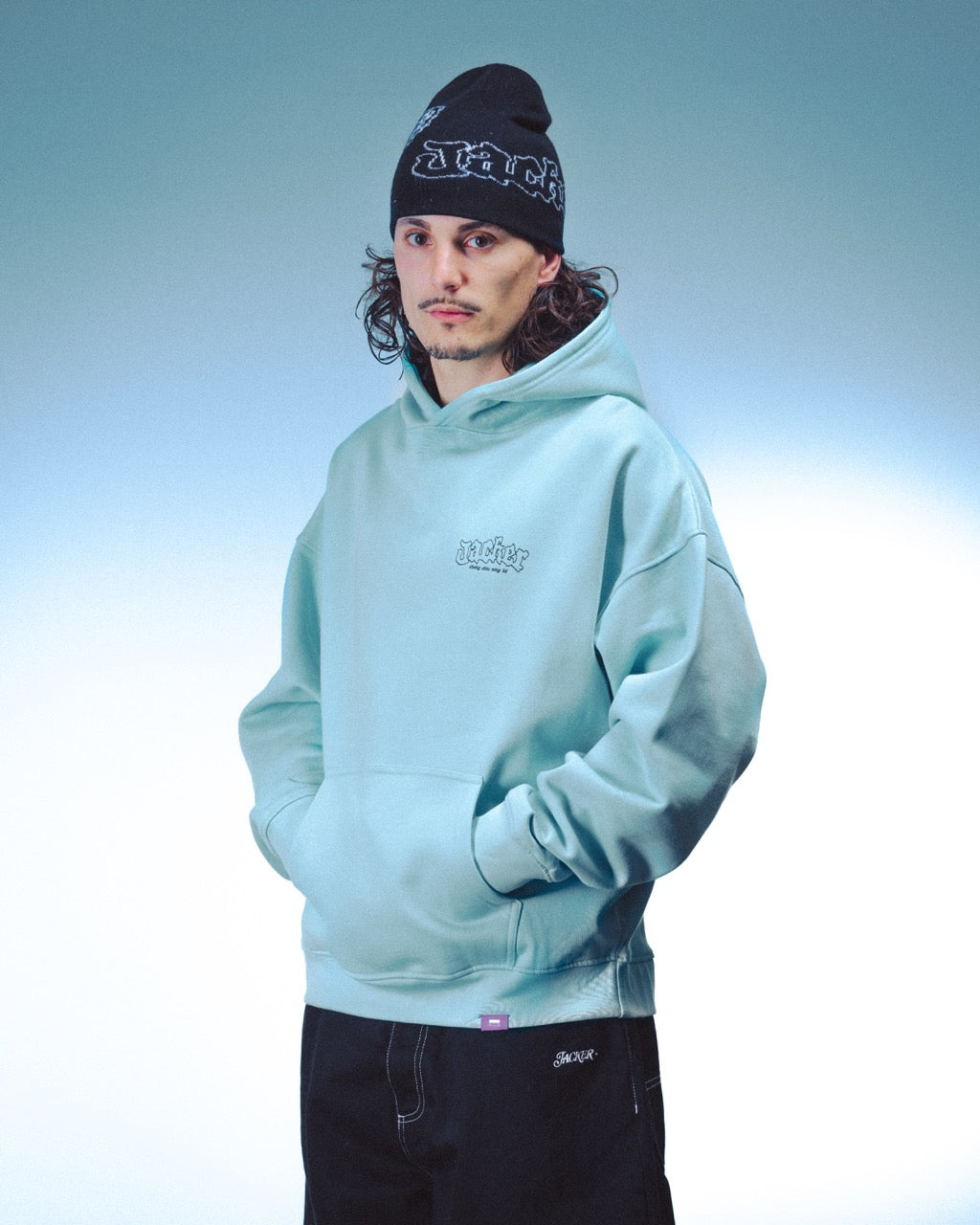 ZHOU HOODIE - BLUE