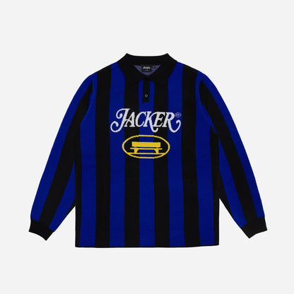 POLO TRICOT MEAZZA - AZUL