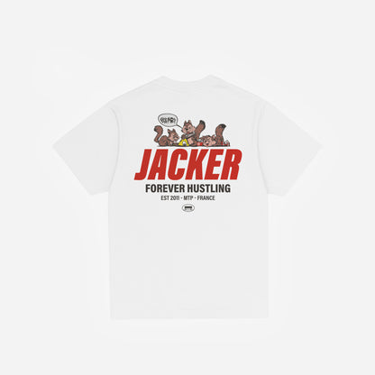スクイレルギャングTシャツ - ホワイト