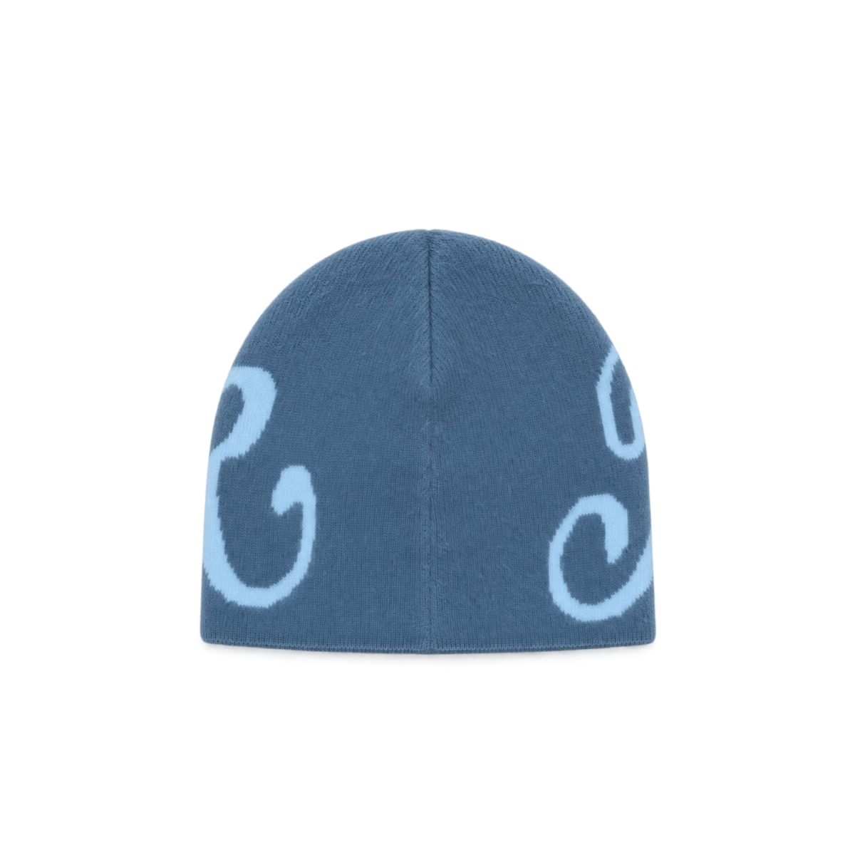 Bonnet Jacker Blur Mohair bleu — vue de dos