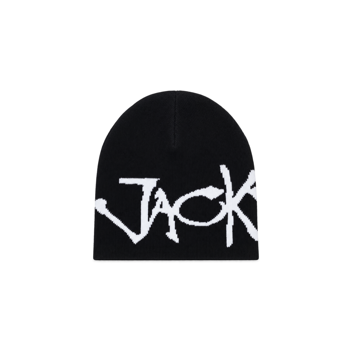 Bonnet Jacker jacquard Knight Writer noir — vue de face