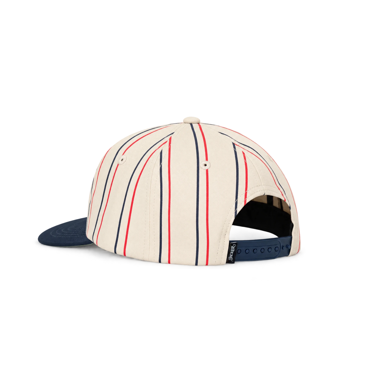 Casquette Jacker snapback MOF blanche — vue de dos