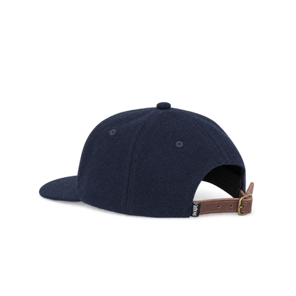 Casquette Jacker snapback MOF Wool bleu marine — vue de dos