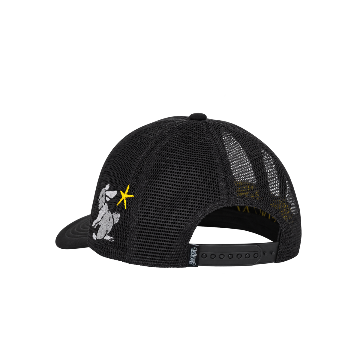 Casquette Jacker trucker Take Back Control noire — vue de dos