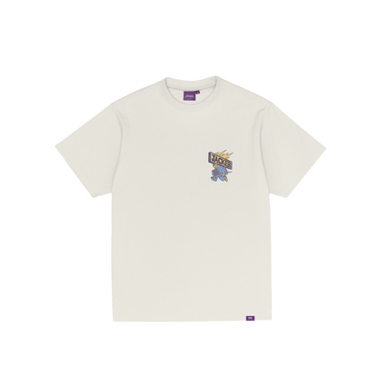 T-shirt Jacker Blackout beige — vue de face