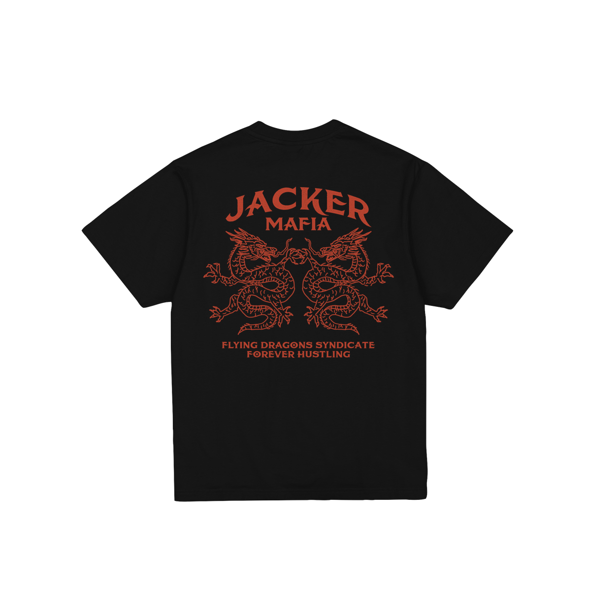 T-shirt Jacker Flying Dragons noir — vue de dos