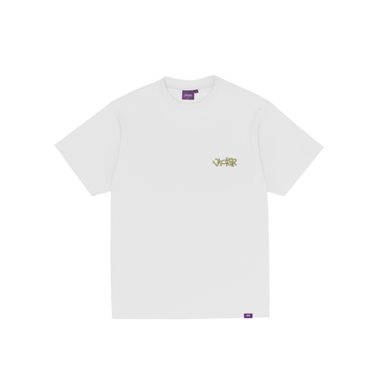 T-shirt Jacker Knight Writer blanc — vue de face