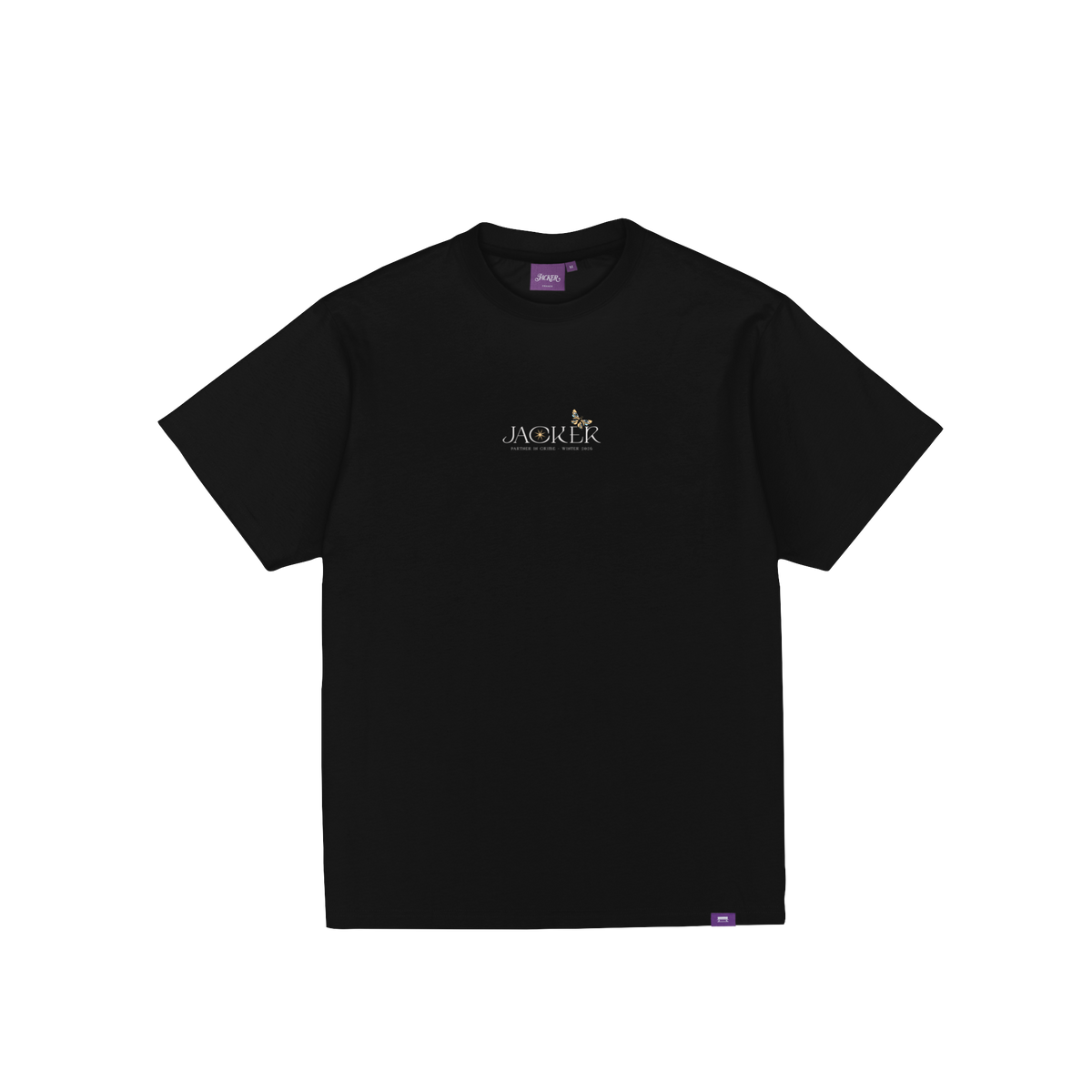 T-shirt Jacker Paradise noir — vue de face