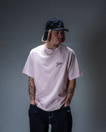 T-shirt Jacker Sisters rose — produit porté