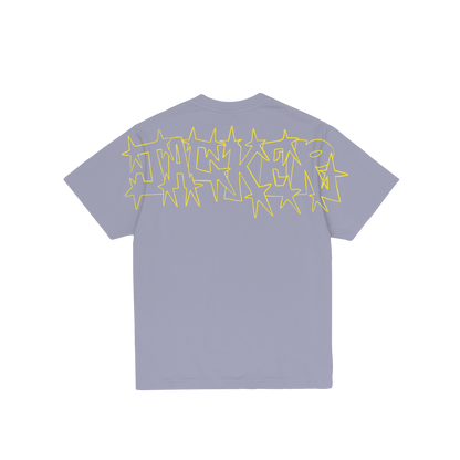 T-shirt Jacker Take Back Control violet — vue de dos