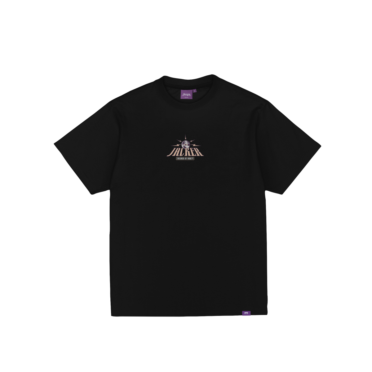 T-shirt Jacker Vanity noir — vue de face