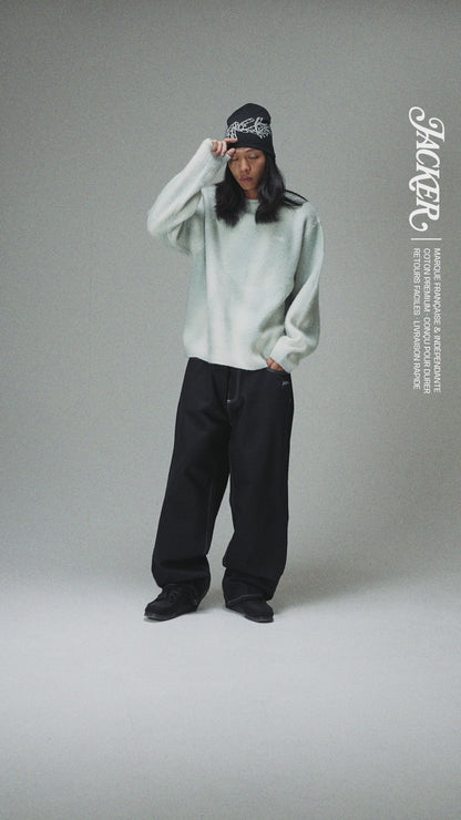 BLUR KNIT AOP