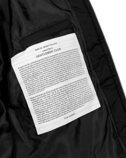 GENTLEMEN CLUB - JACKET - BLACK