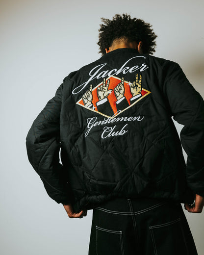 GENTLEMEN CLUB - JACKET - BLACK
