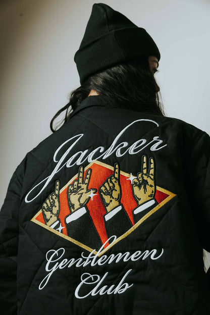 GENTLEMEN CLUB - JACKET - BLACK